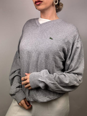 Pull en maille LACOSTE vintage