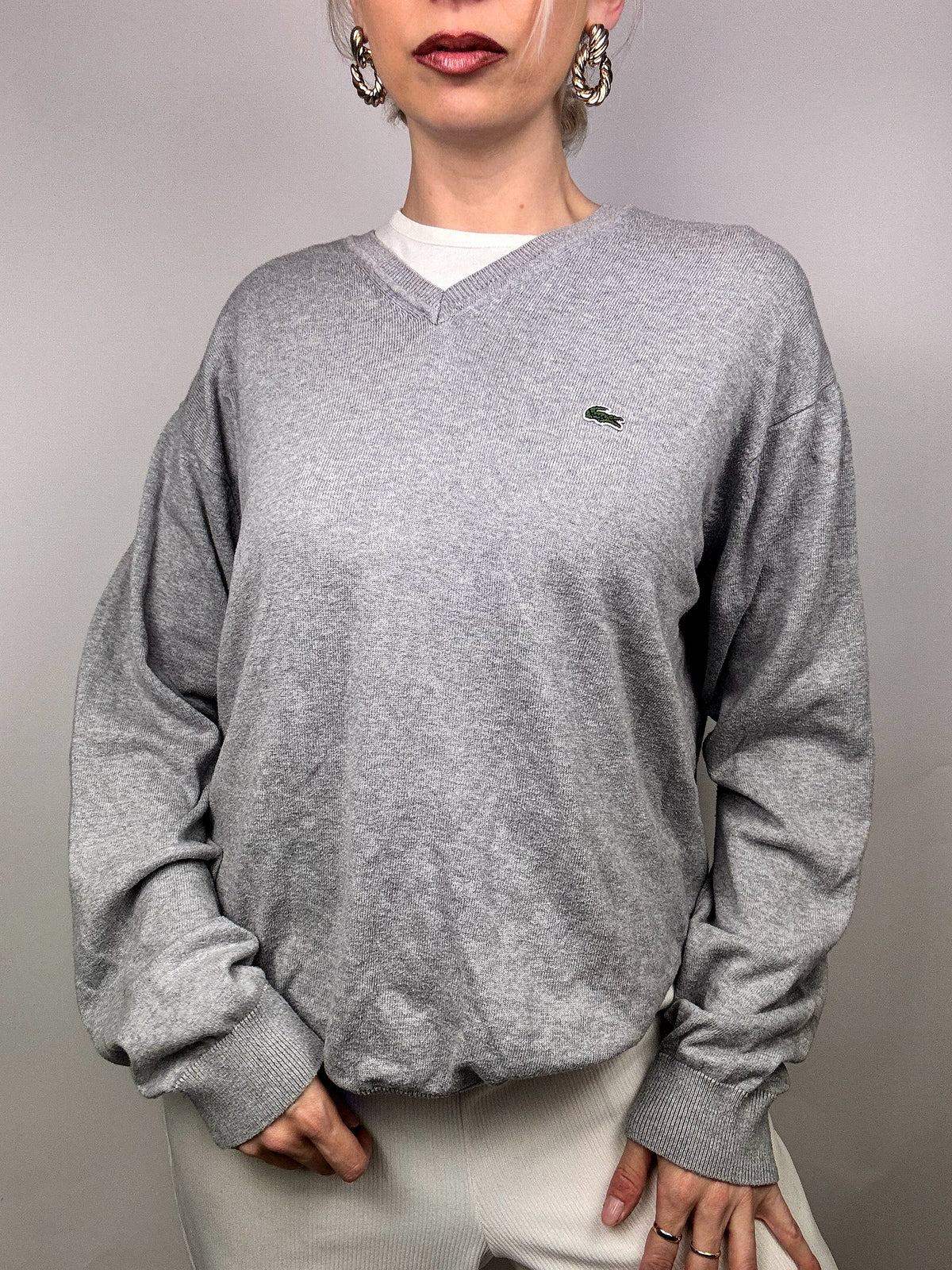 Vintage LACOSTE knitted sweater