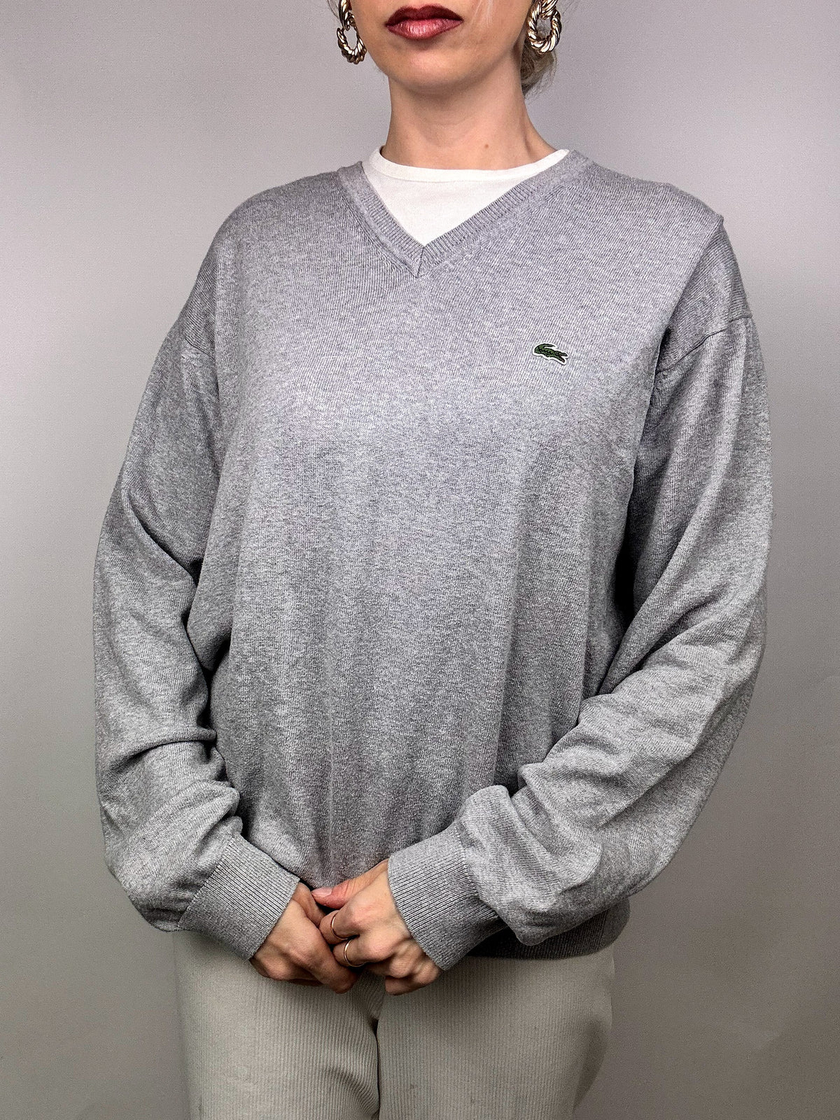 Vintage LACOSTE knitted sweater