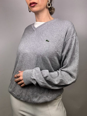 Pull en maille LACOSTE vintage