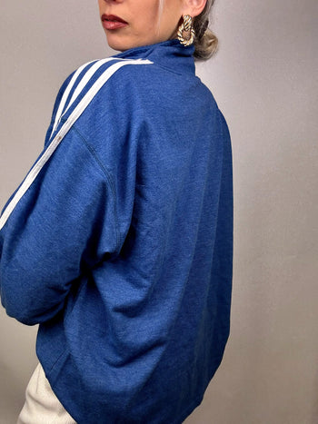 Sweat ADIDAS à zip vintage