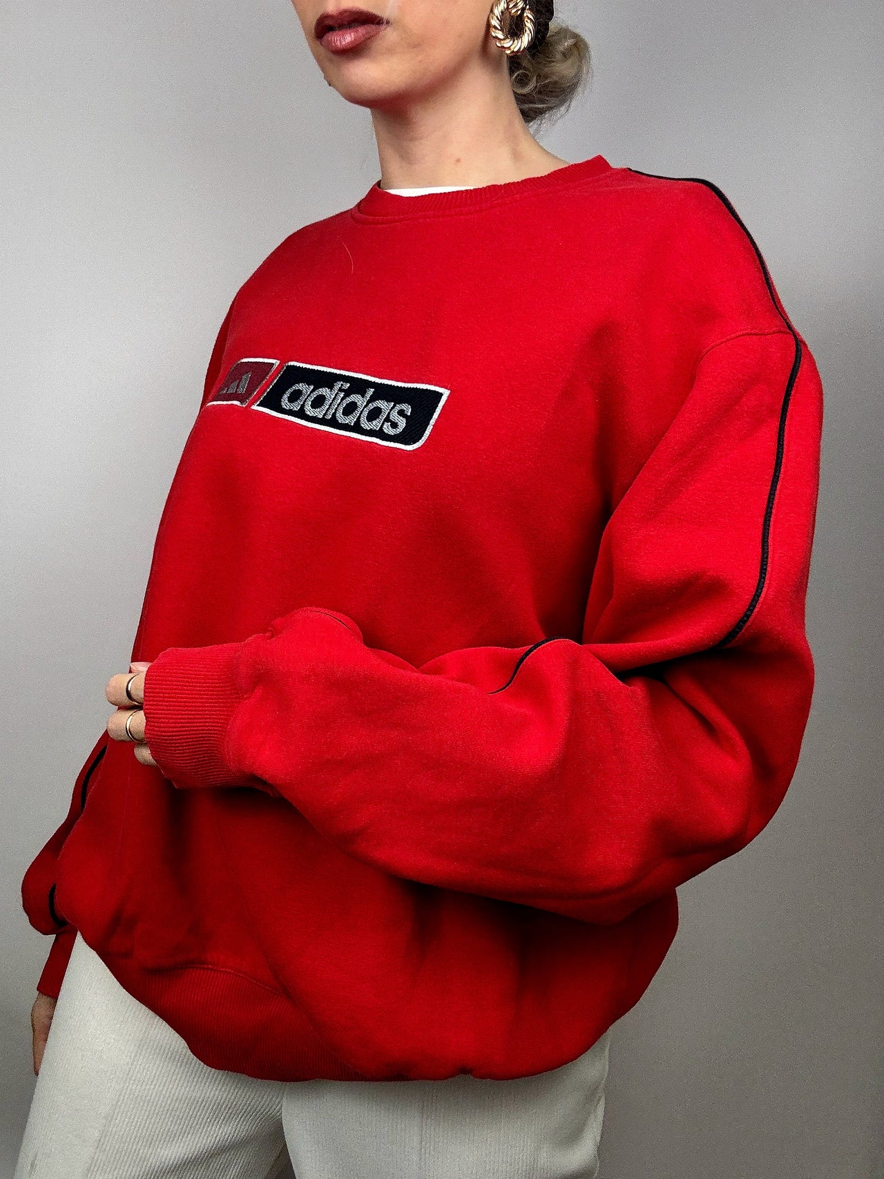 Sweat ADIDAS col rond vintage