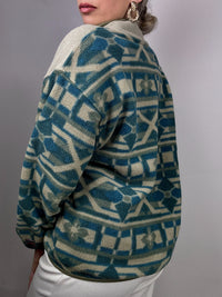 Thick vintage graphic fleece
