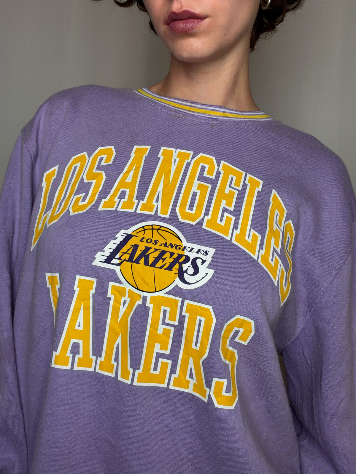 Sweat Lila Lakers x Nba XL vintage