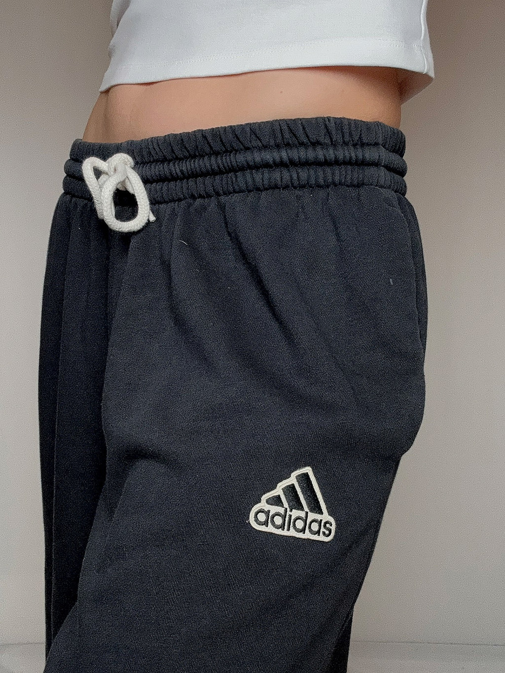 Short de sport noir adidas XL vintage