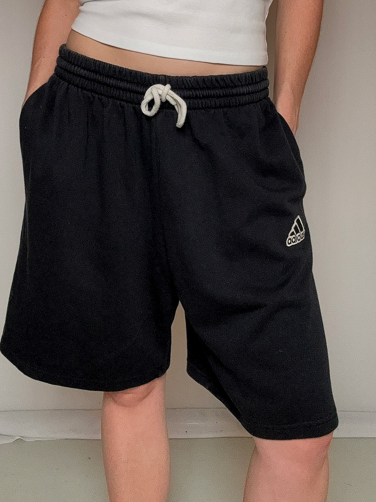 Short de sport noir adidas XL vintage