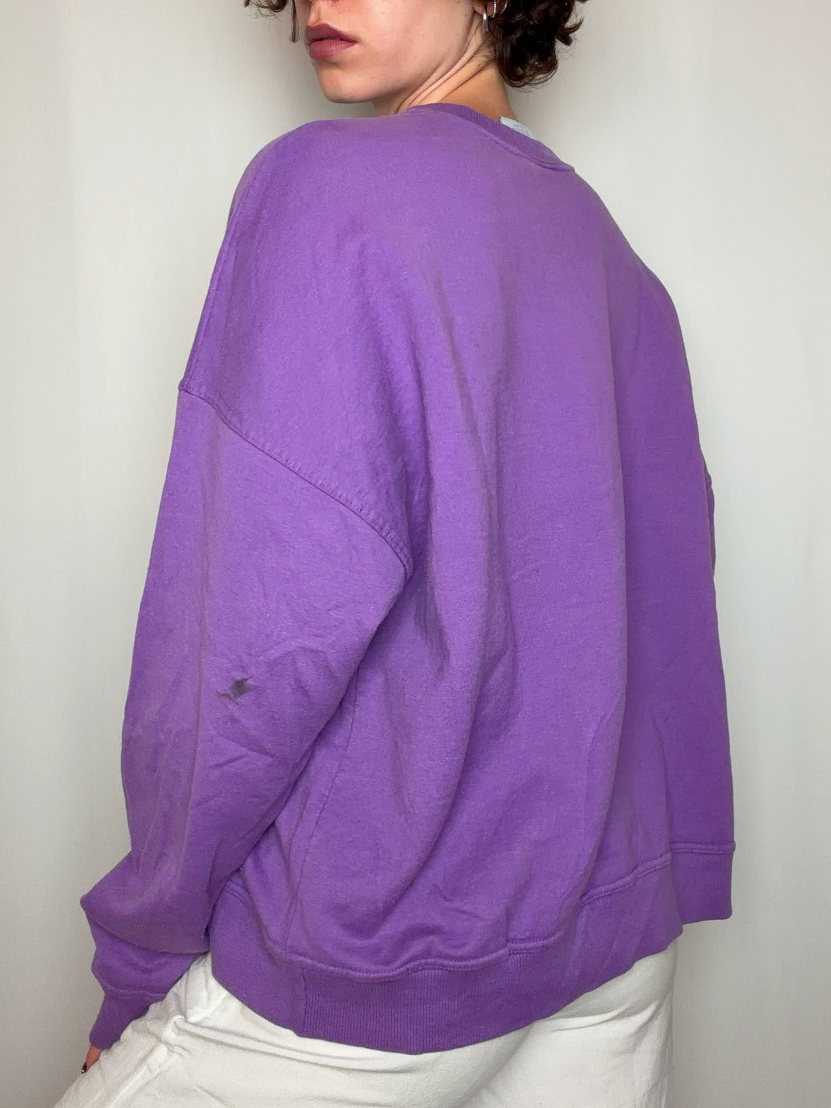 Sweat violet Champion XL vintage