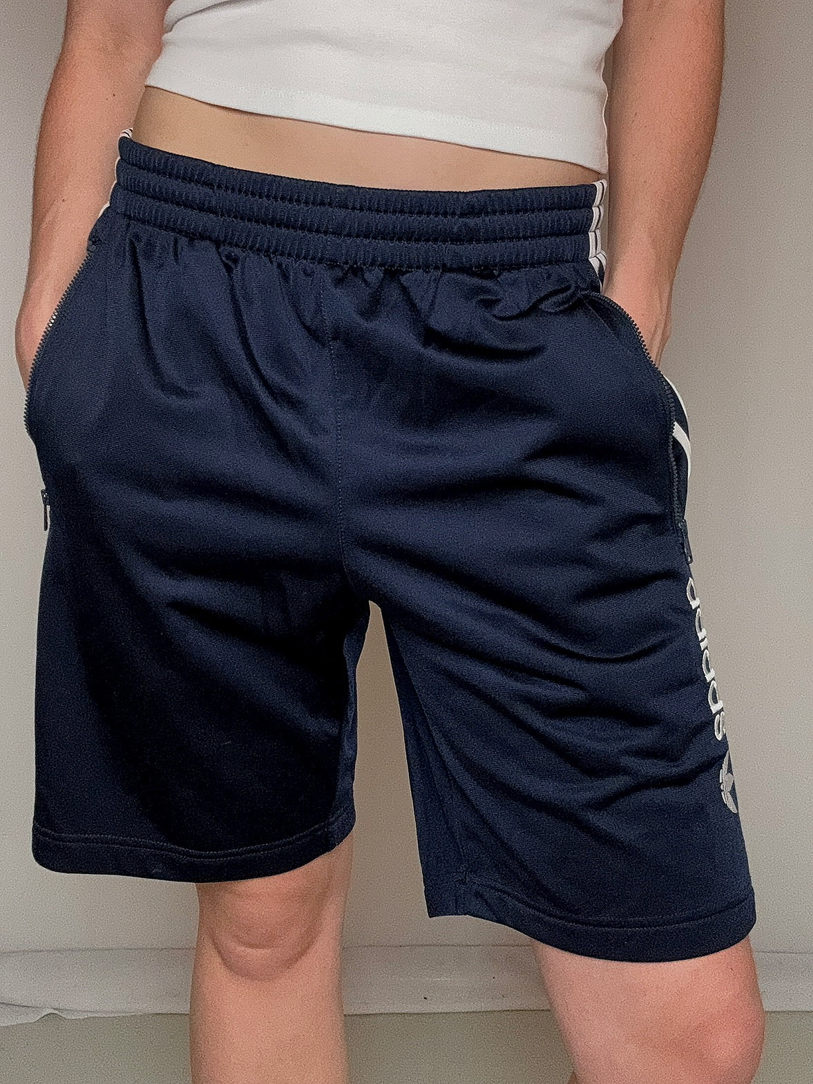 Short de sport noir adidas XL vintage