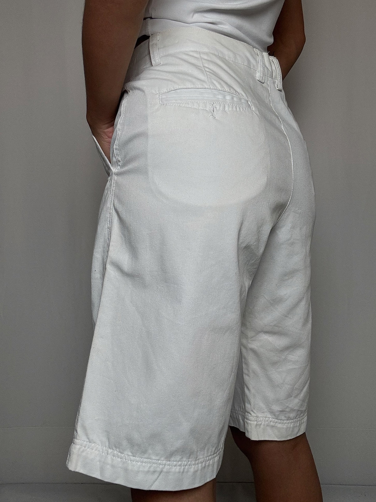 Bermuda blanc Ralph Lauren L vintage