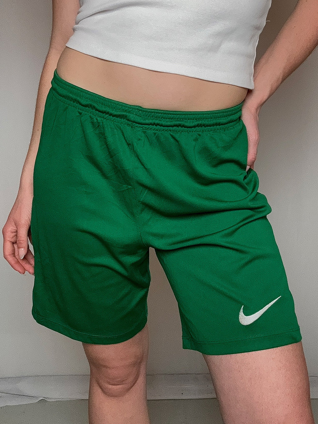 Short de sport vert nike M vintage