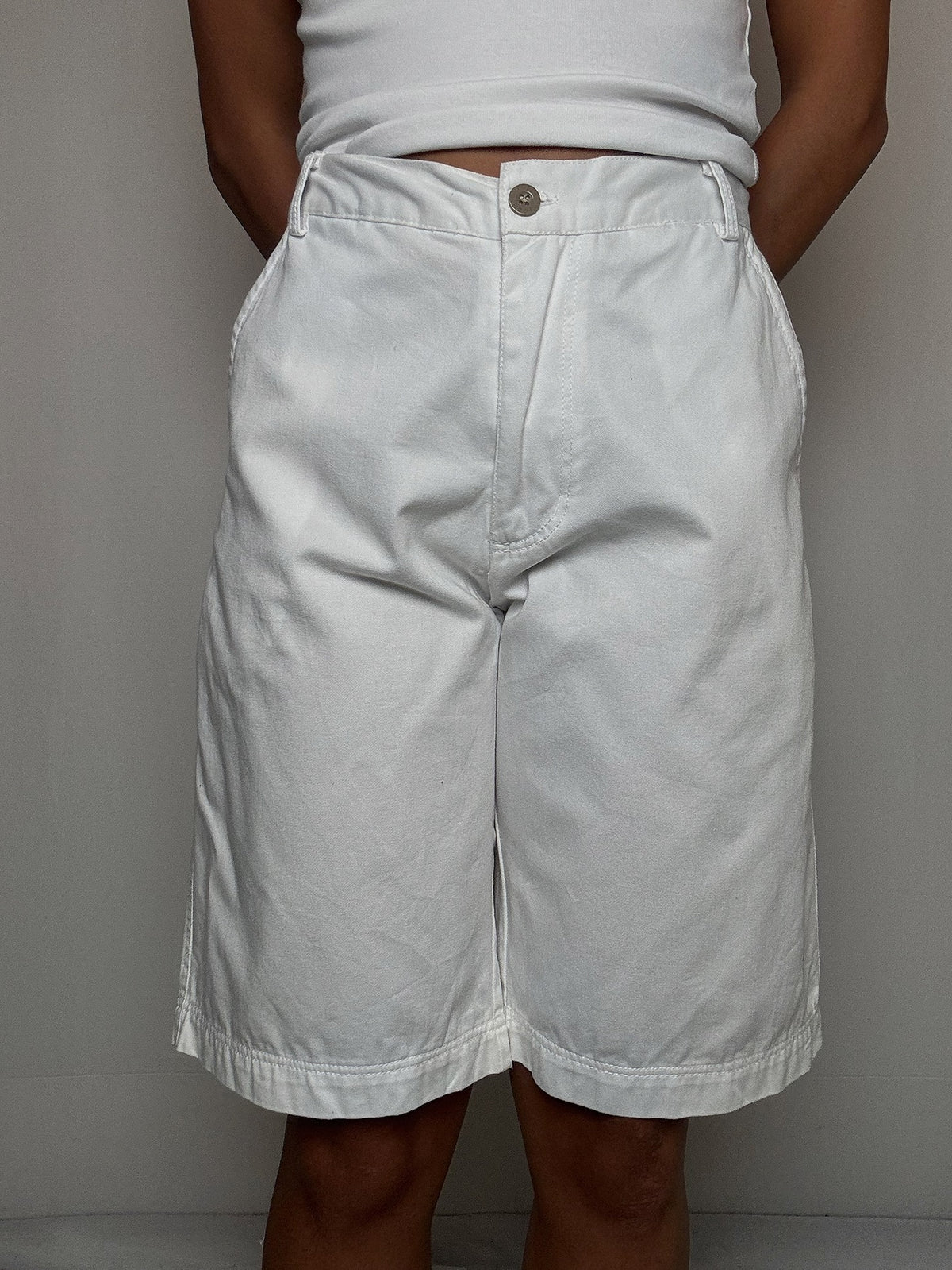 Bermuda blanc Ralph Lauren L vintage