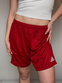 Short de sport rouge adidas M vintage