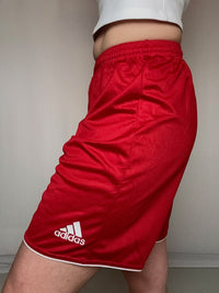 Short de sport rouge adidas M vintage