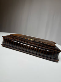 Vintage Ledertasche mit Prägung