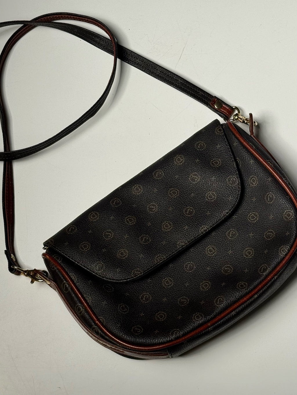 Vintage-Monogramm-Tasche