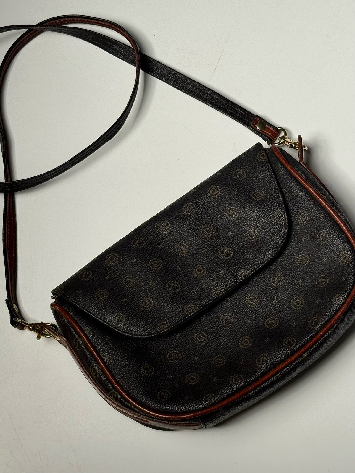 Vintage-Monogramm-Tasche