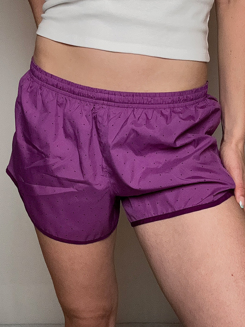 Short de sport framboise nike M vintage