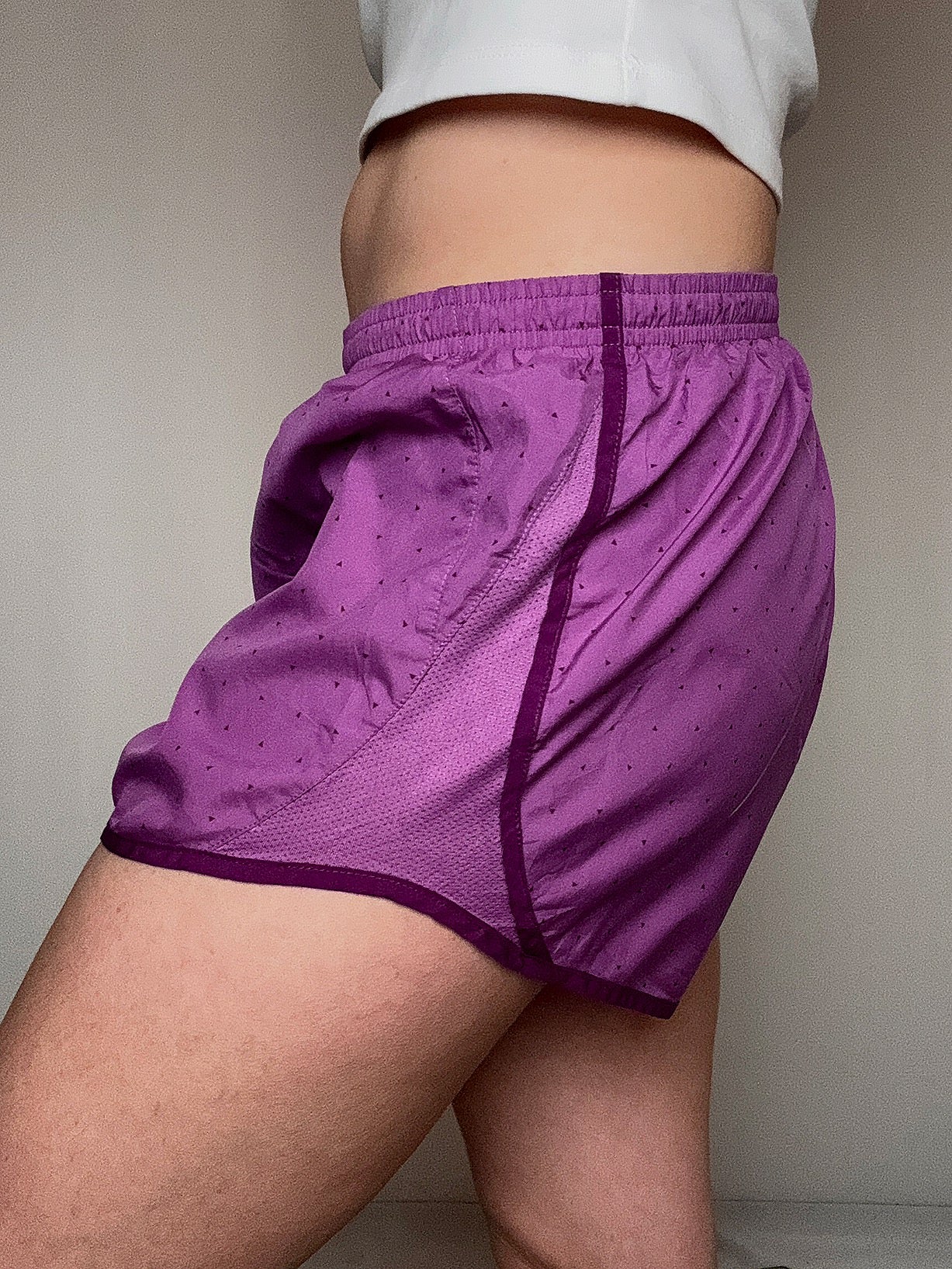 Short de sport framboise nike M vintage