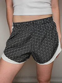Short de sport noir nike M vintage