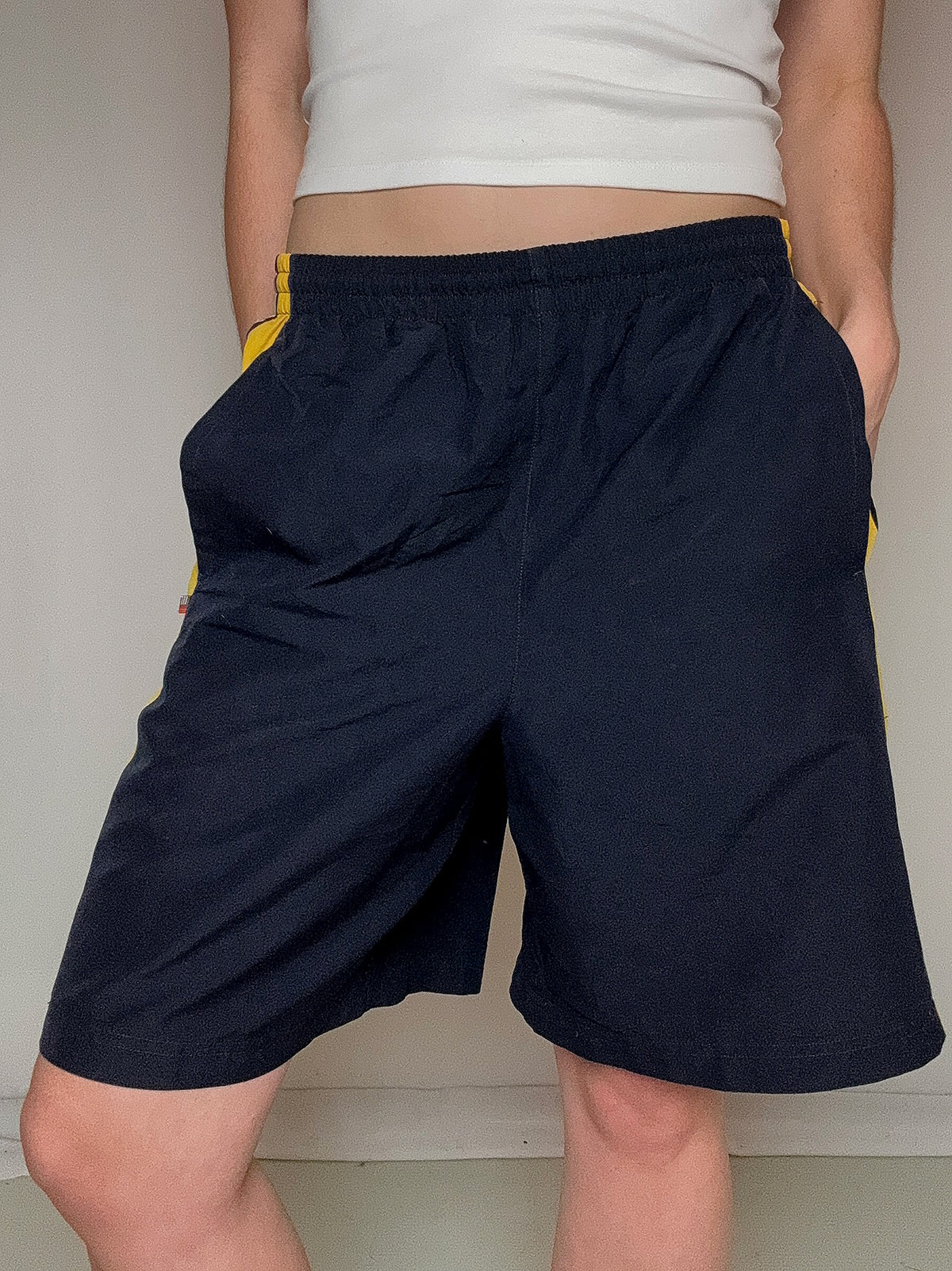 Short de sport marine adidas L/XL vintage