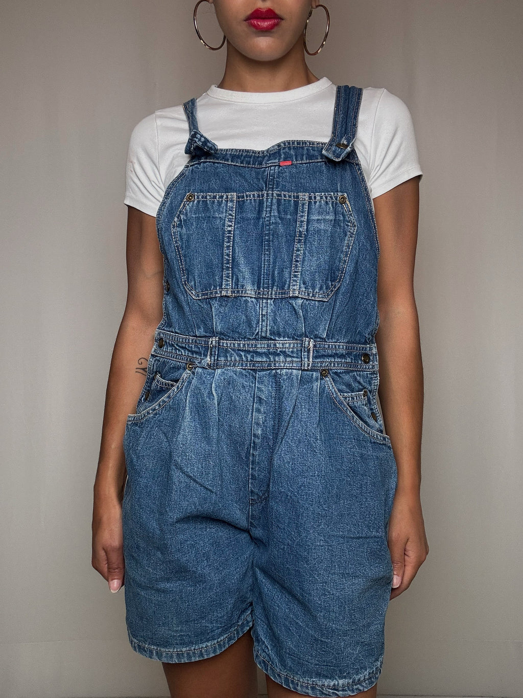 Combishort en denim S vintage