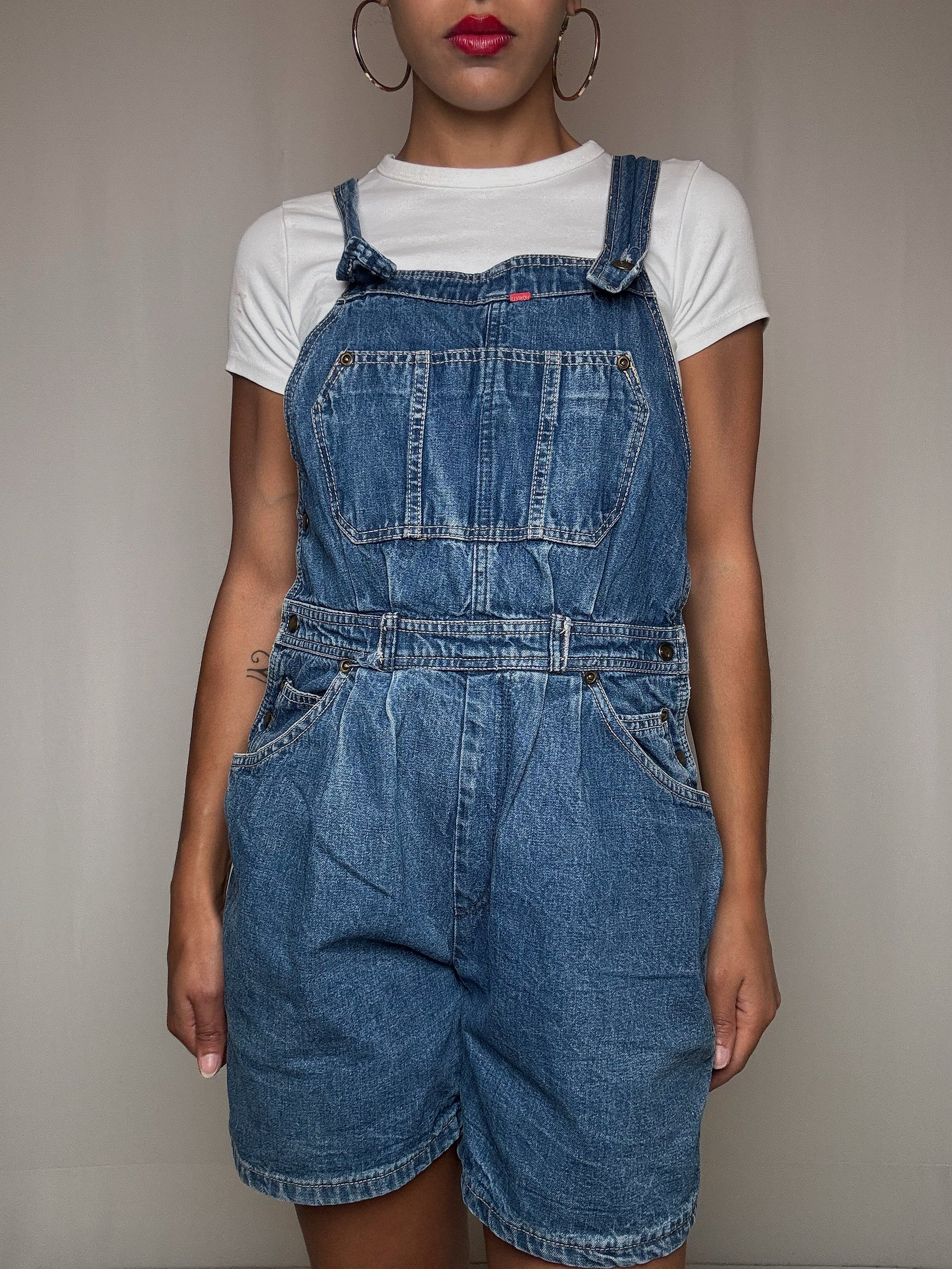 Combishort en denim S vintage