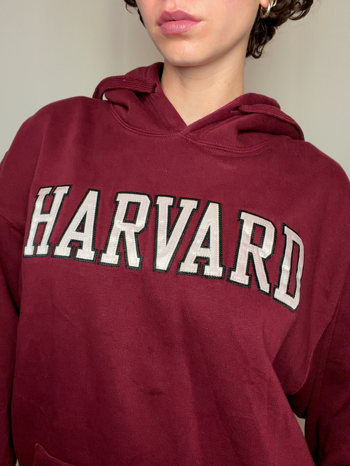 Hoodie bordeaux Harvard M vintage