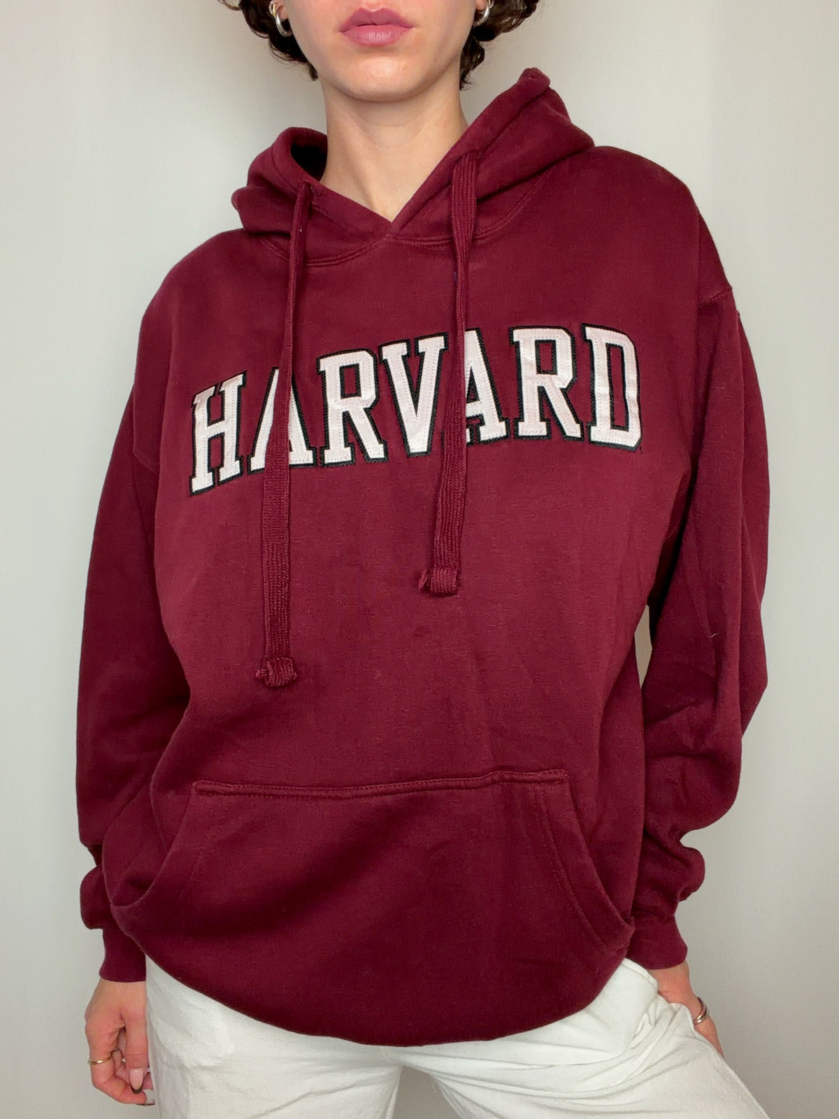 Hoodie bordeaux Harvard M vintage