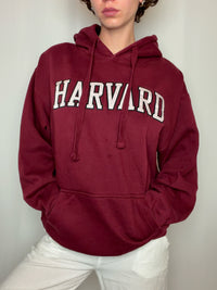 Hoodie bordeaux Harvard M vintage