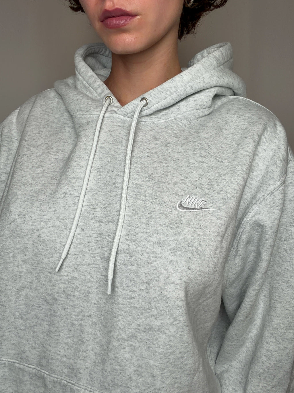 Hoodie gris chiné Nike XL vintage