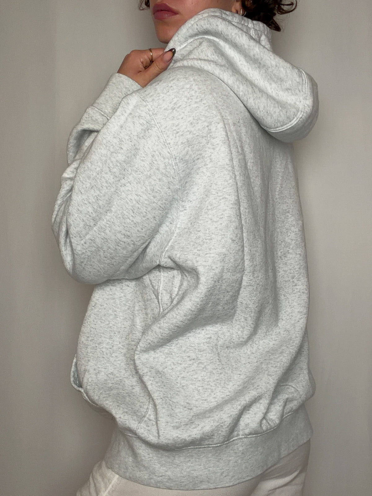 Hoodie gris chiné Nike XL vintage