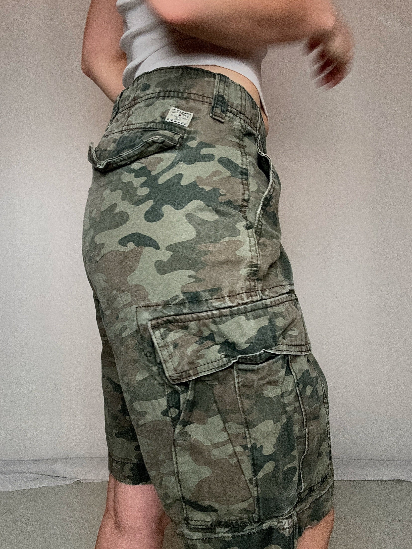 Militär-Shorts Tommy Hilfiger XL Vintage