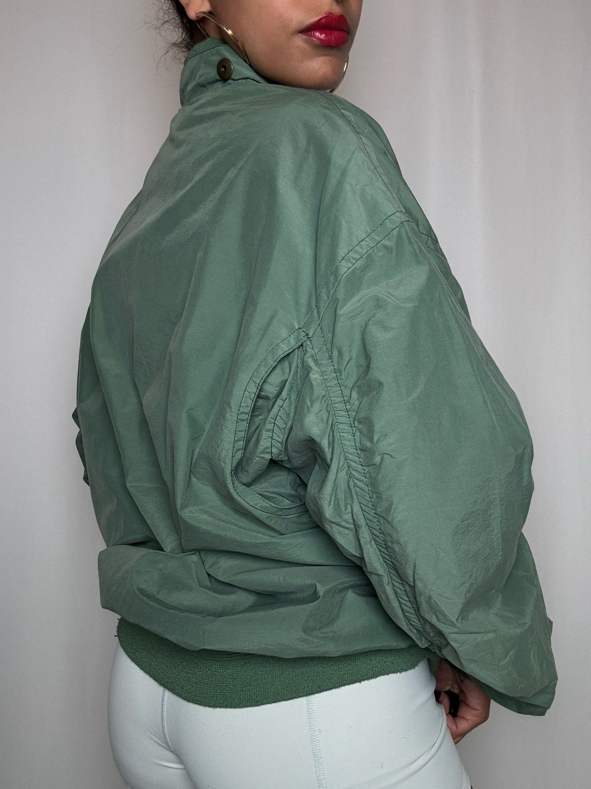 Veste mi saison verte XL vintage