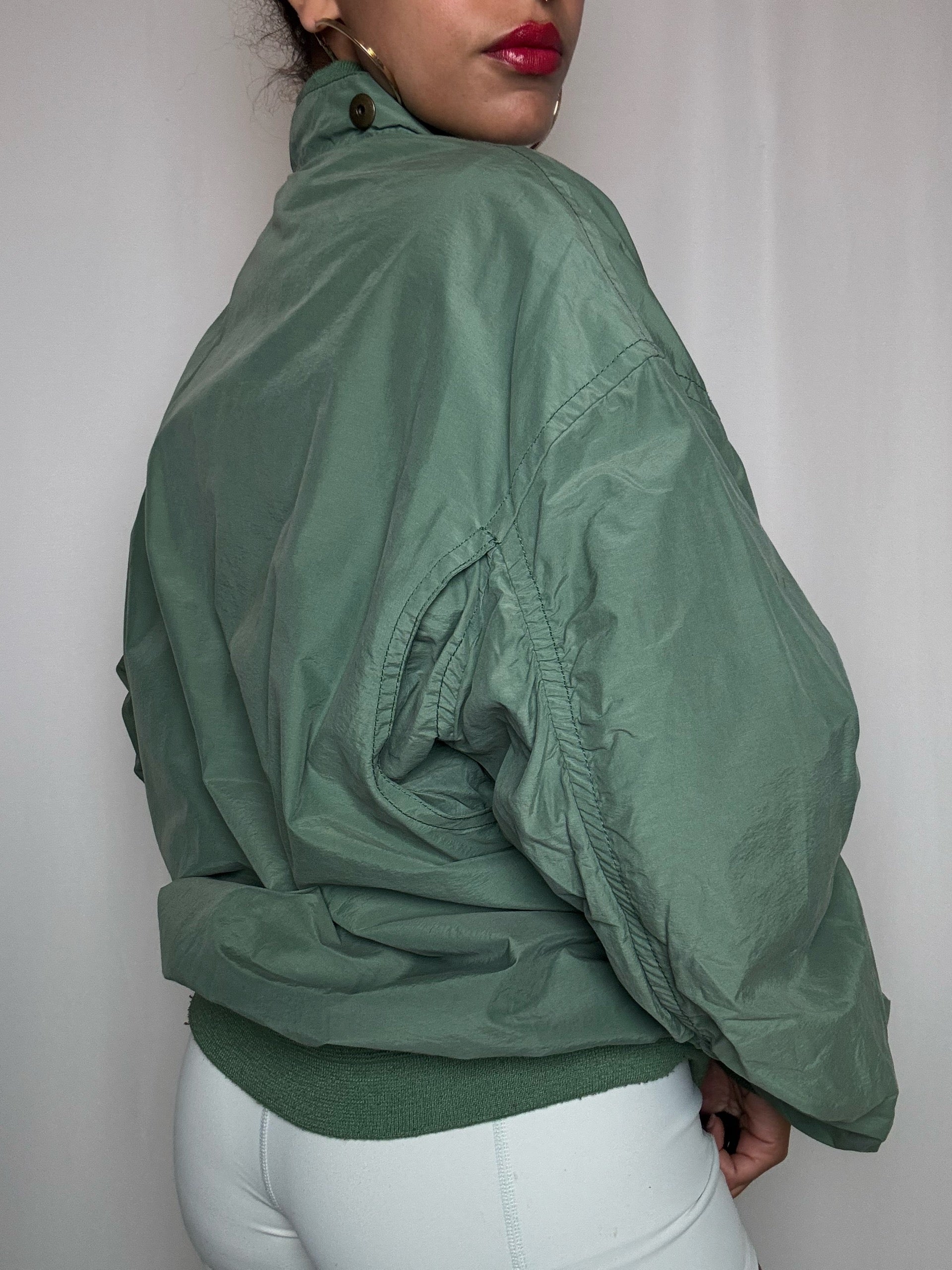 Veste mi saison verte XL vintage