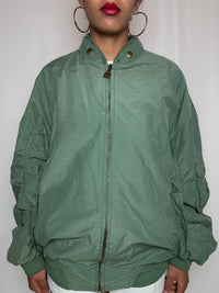Veste mi saison verte XL vintage
