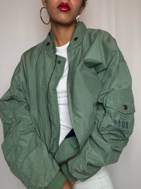 Veste mi saison verte XL vintage
