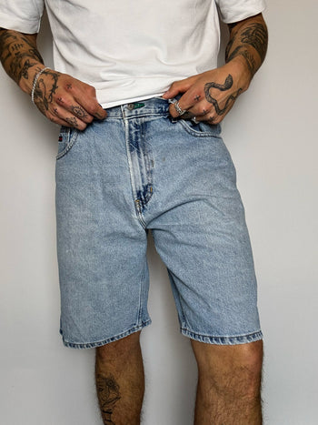 Short long en jean TOMMY HILFIGER L vintage