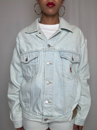 Veste en denim clair L vintage