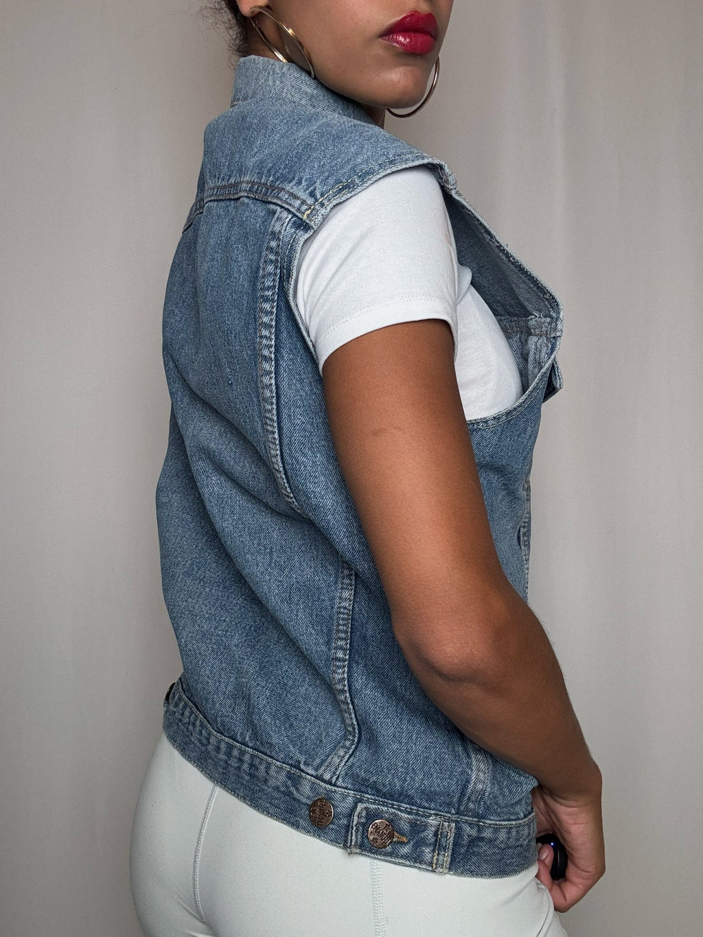 Gilet en denim L vintage