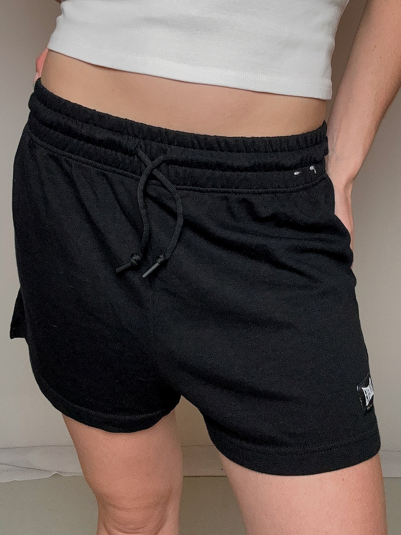 Short de sport noir Everlast M vintage