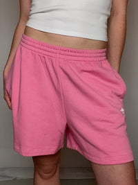 Short de sport rose adidas L vintage