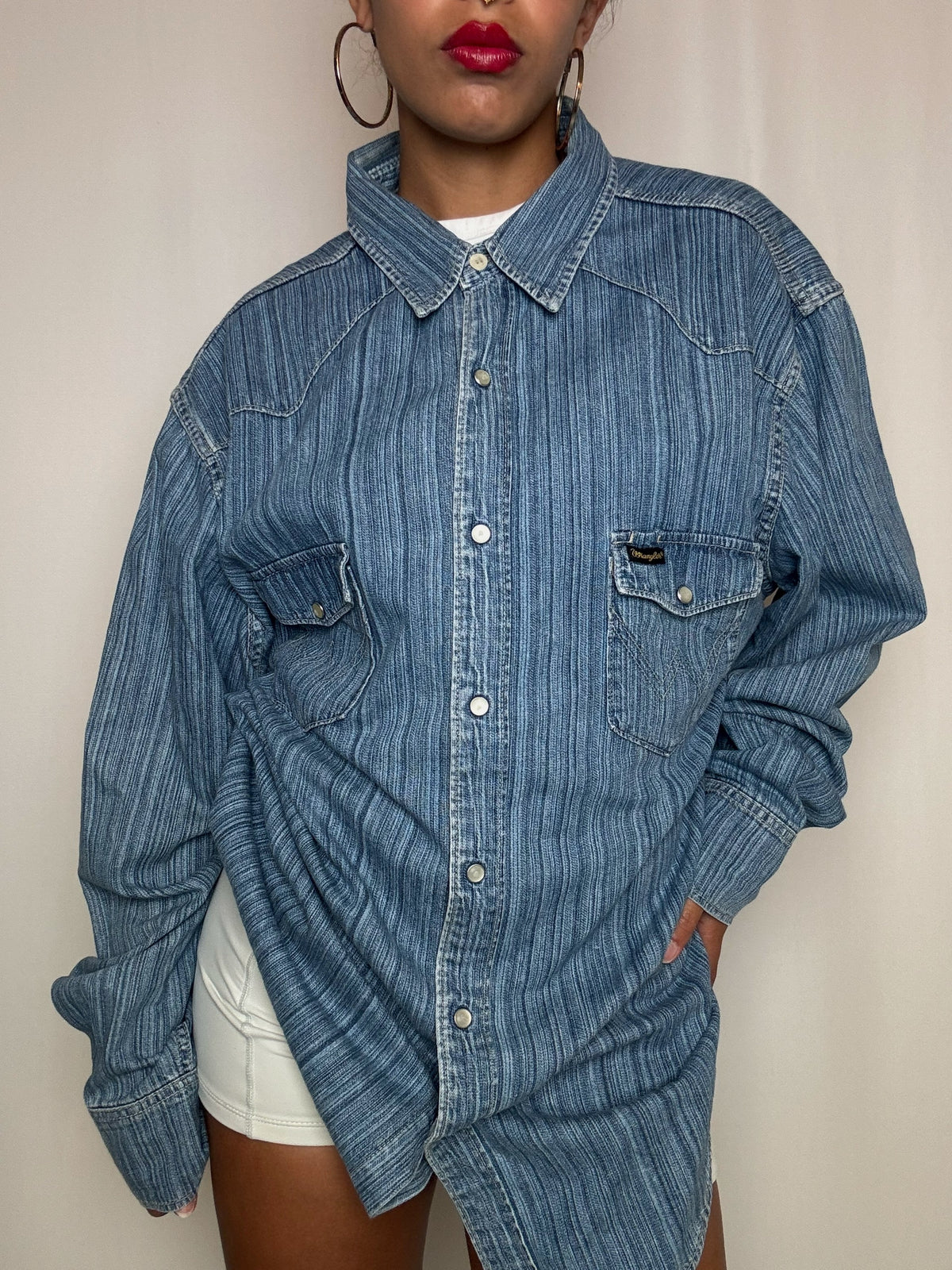 Chemise jean Wrangler XXL vintage