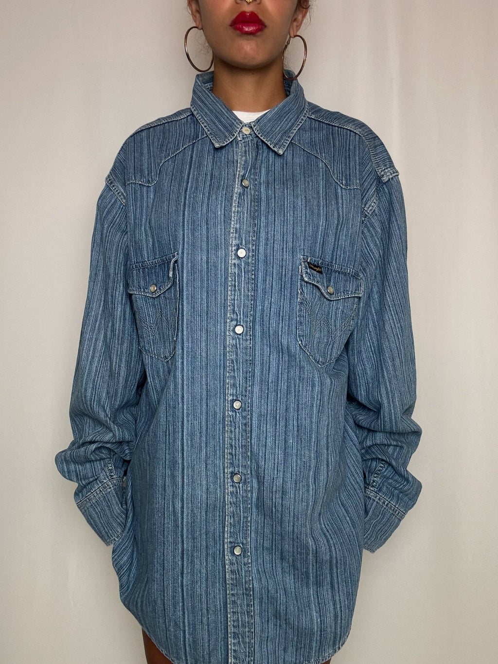 Chemise jean Wrangler XXL vintage