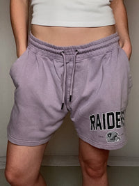 Short de sport lila NFL x Raiders XL vintage