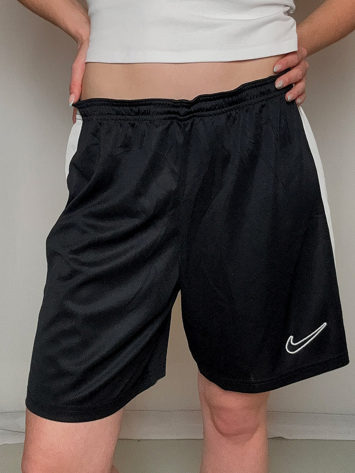 Short de sport noir nike L vintage