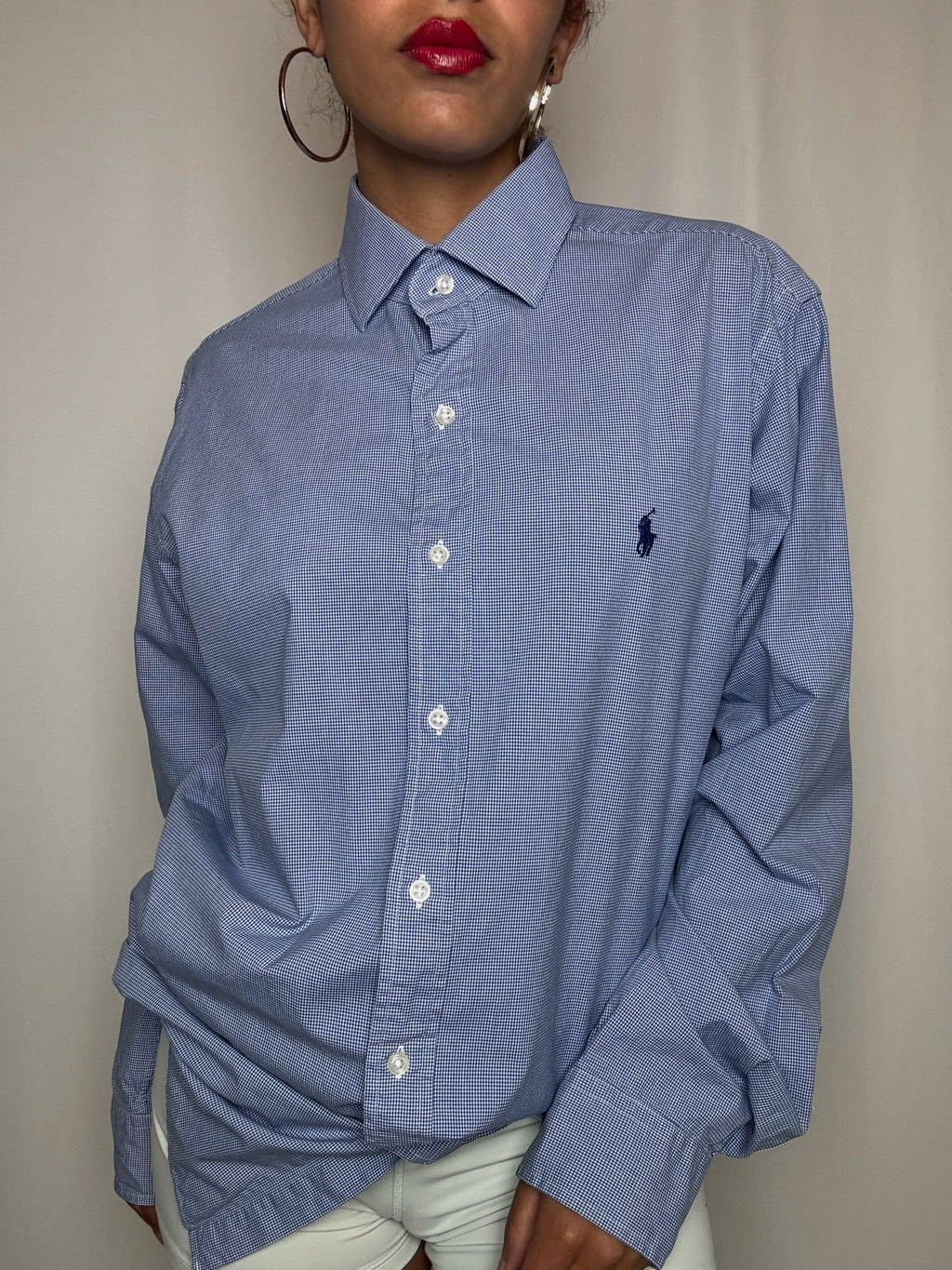 Chemise rayée Ralph Lauren L vintage