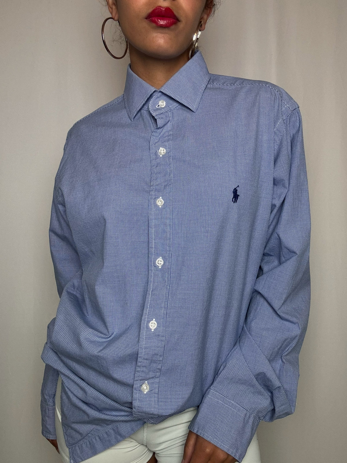 Chemise rayée Ralph Lauren L vintage