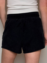 Short de sport noir Champion M/L vintage