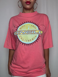 Tshirt saumon O'neill S vintage