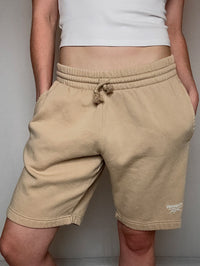 Short de sport beige Reebok S vintage